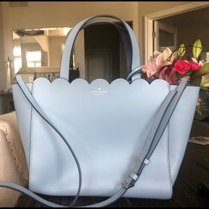 Kate Spade scalloped Mina bag (blue)